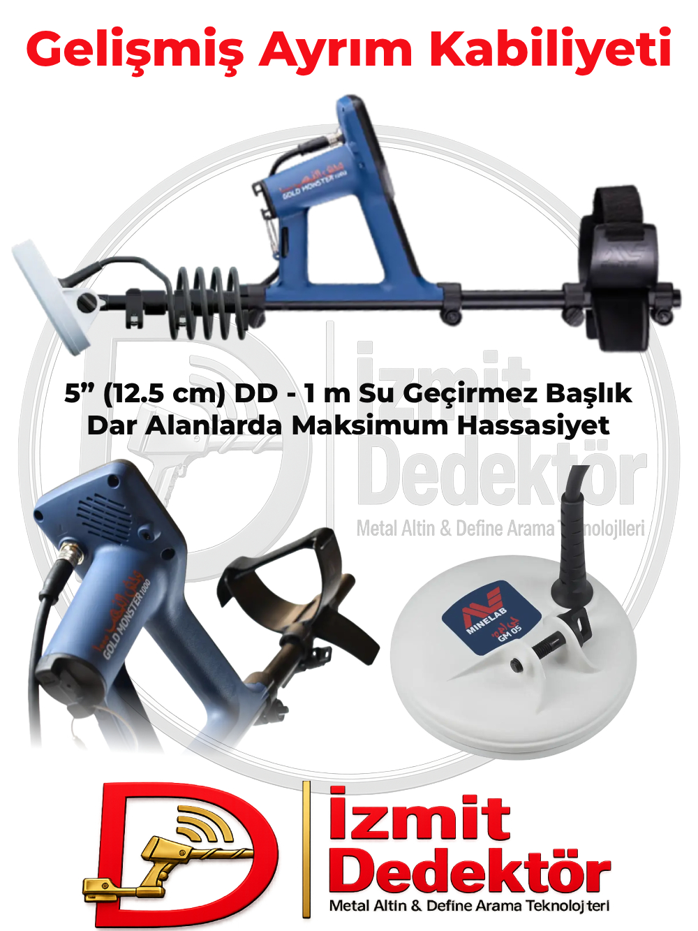 Minelab Gold Monster 1000 Altın Arama Dedektörü - Görsel 2