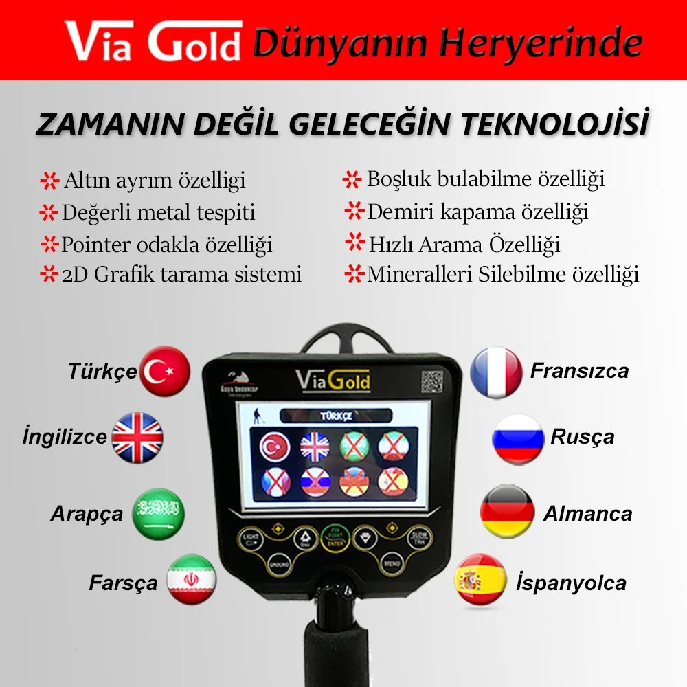 Via Gold Altın Arama Dedektörü - Görsel 4