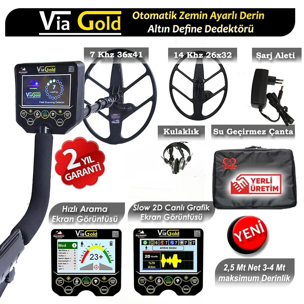Via Gold Altın Arama Dedektörü - Görsel 5