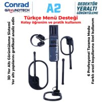 Groundtech A2 Serisi 3D Zemin Tarama Dedektörü