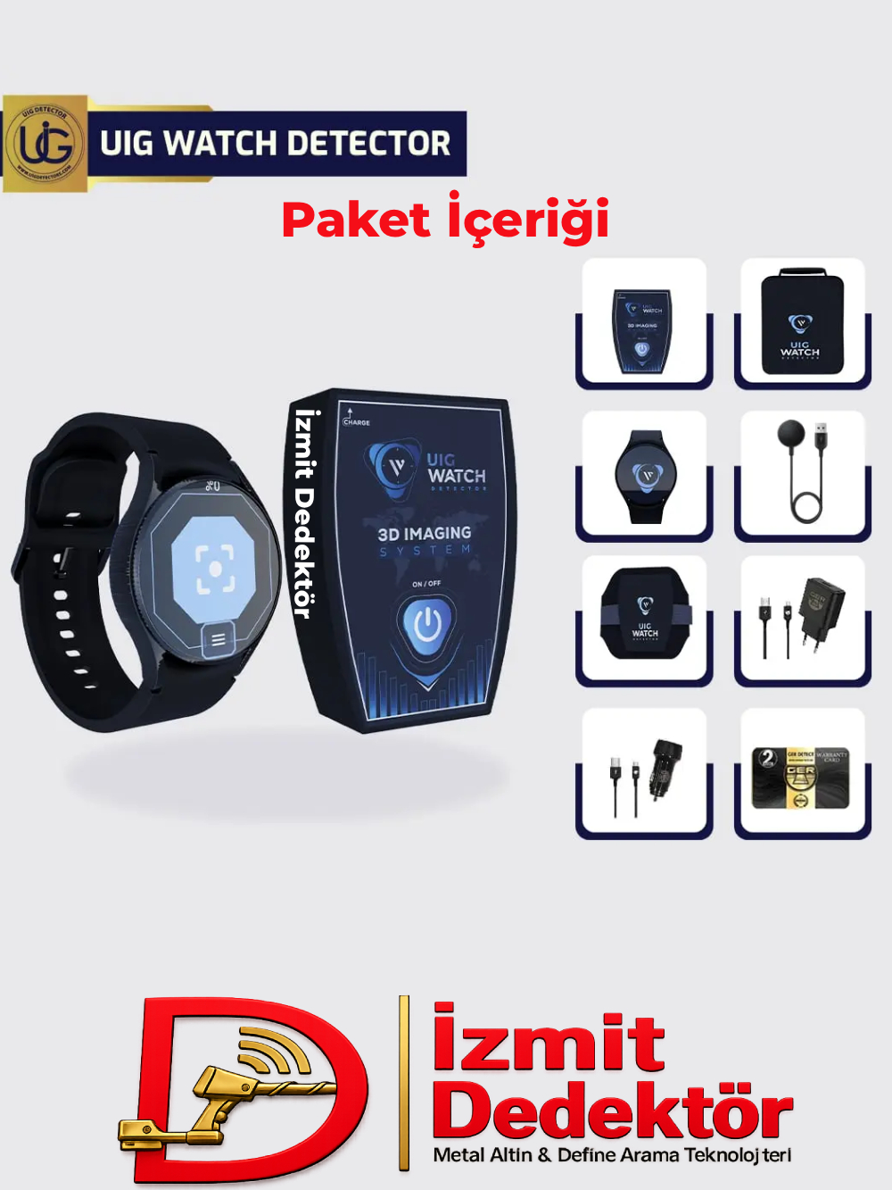 UIG WATCH 3D Yer Altı Görüntüleme Cihazı - Görsel 7