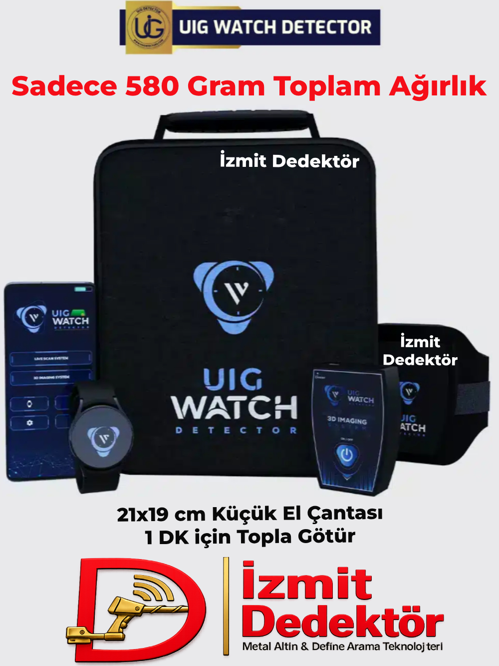 UIG WATCH 3D Yer Altı Görüntüleme Cihazı - Görsel 6